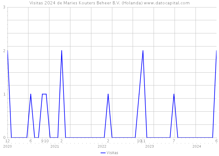 Visitas 2024 de Maries Kouters Beheer B.V. (Holanda) 