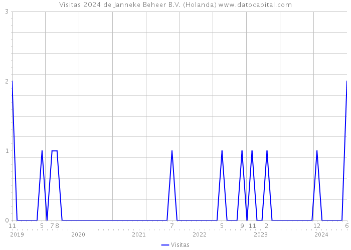 Visitas 2024 de Janneke Beheer B.V. (Holanda) 