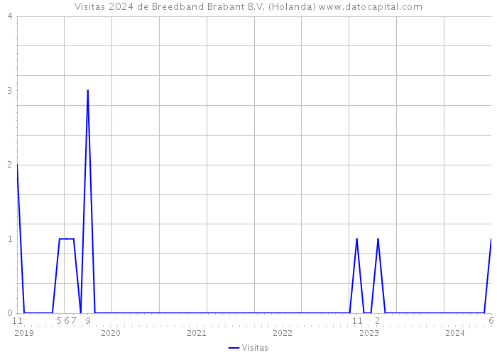 Visitas 2024 de Breedband Brabant B.V. (Holanda) 