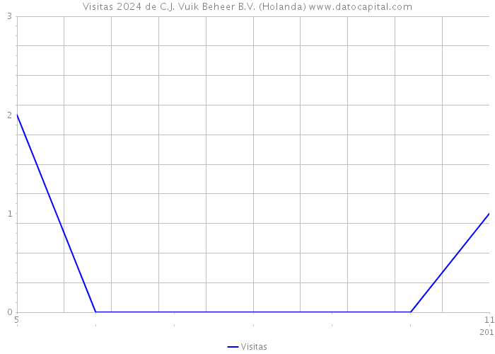 Visitas 2024 de C.J. Vuik Beheer B.V. (Holanda) 