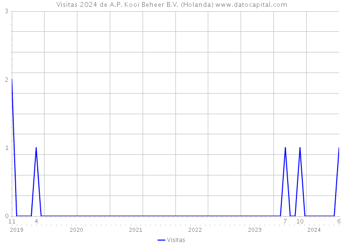 Visitas 2024 de A.P. Kooi Beheer B.V. (Holanda) 