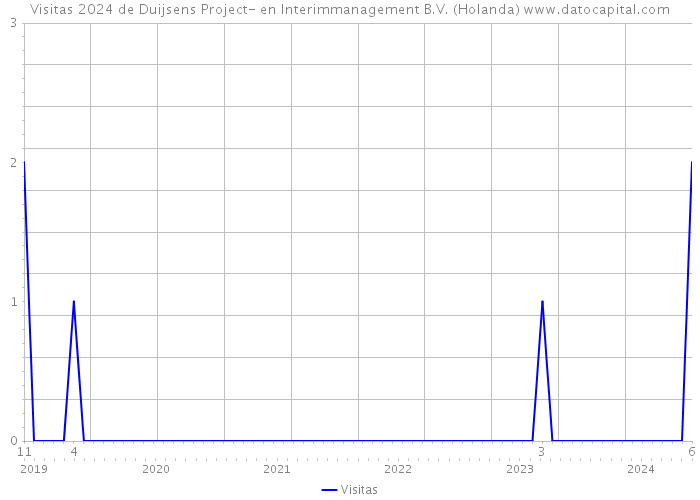 Visitas 2024 de Duijsens Project- en Interimmanagement B.V. (Holanda) 