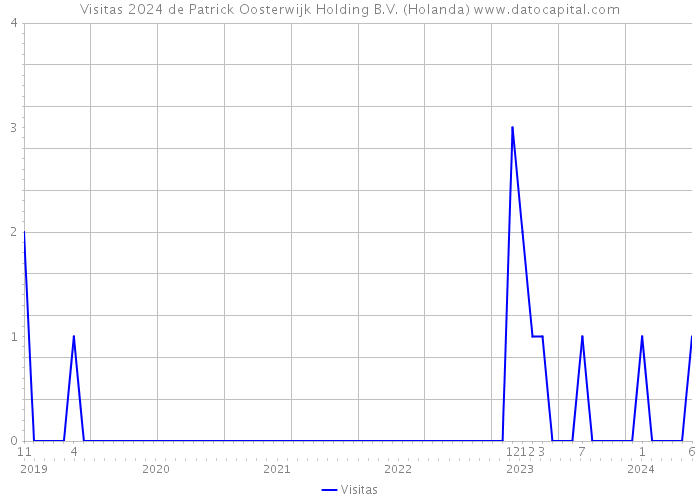 Visitas 2024 de Patrick Oosterwijk Holding B.V. (Holanda) 