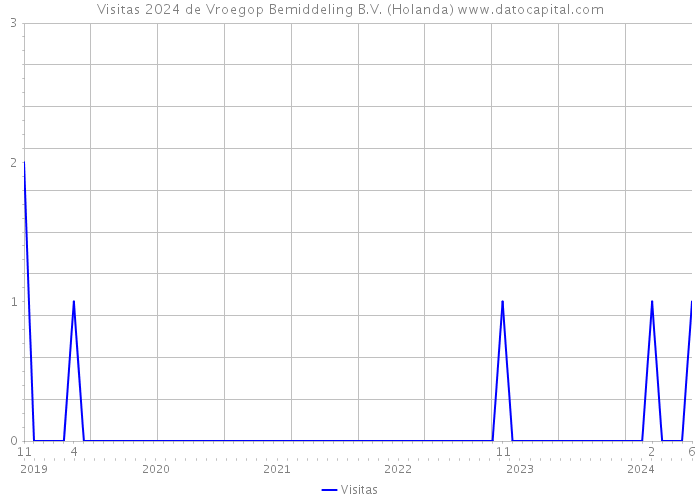 Visitas 2024 de Vroegop Bemiddeling B.V. (Holanda) 