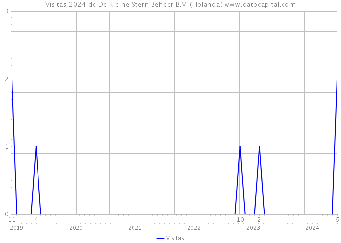 Visitas 2024 de De Kleine Stern Beheer B.V. (Holanda) 