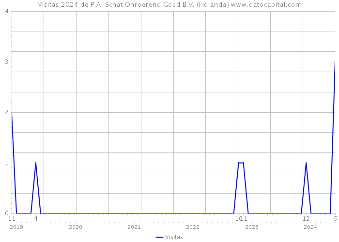 Visitas 2024 de P.A. Schat Onroerend Goed B.V. (Holanda) 