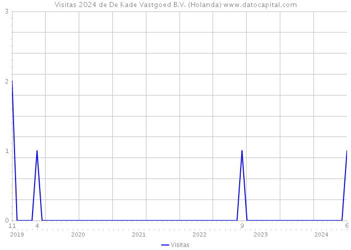 Visitas 2024 de De Kade Vastgoed B.V. (Holanda) 