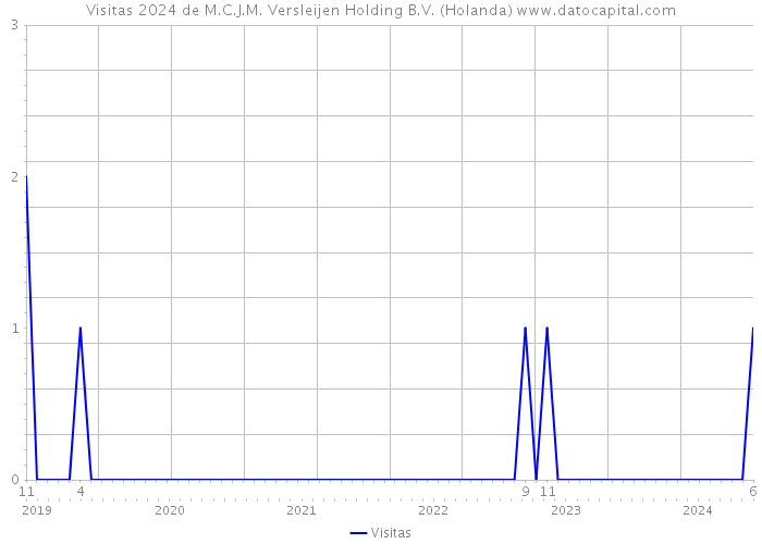 Visitas 2024 de M.C.J.M. Versleijen Holding B.V. (Holanda) 