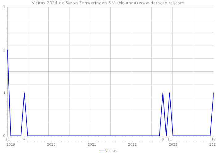 Visitas 2024 de Byzon Zonweringen B.V. (Holanda) 