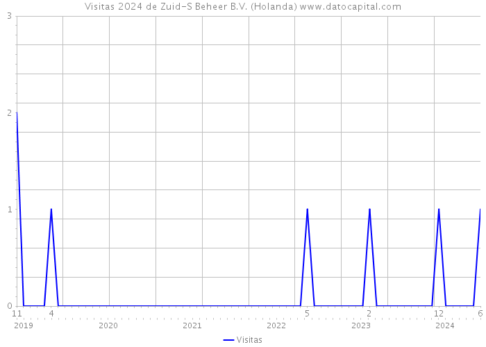 Visitas 2024 de Zuid-S Beheer B.V. (Holanda) 