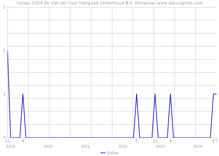 Visitas 2024 de Van der Gun Vastgoed Onderhoud B.V. (Holanda) 