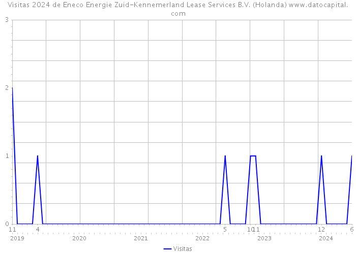 Visitas 2024 de Eneco Energie Zuid-Kennemerland Lease Services B.V. (Holanda) 