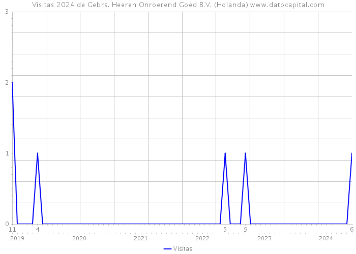 Visitas 2024 de Gebrs. Heeren Onroerend Goed B.V. (Holanda) 