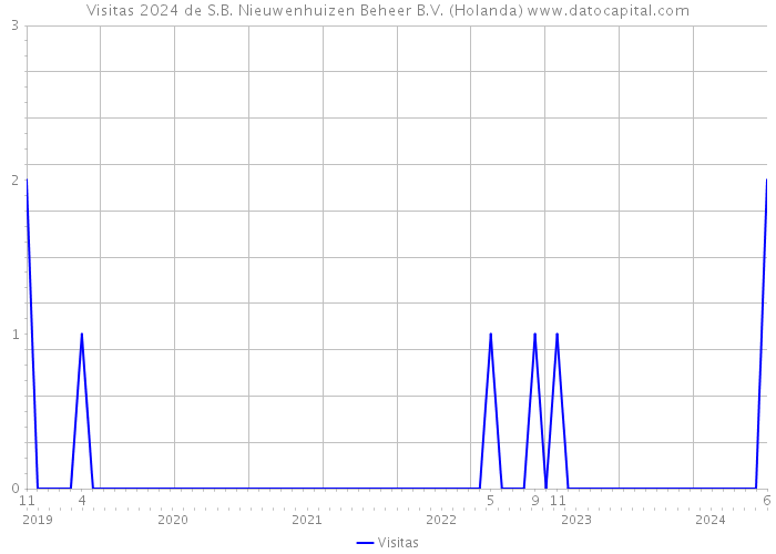 Visitas 2024 de S.B. Nieuwenhuizen Beheer B.V. (Holanda) 