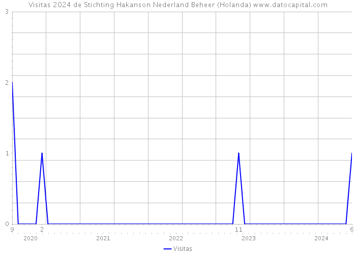 Visitas 2024 de Stichting Hakanson Nederland Beheer (Holanda) 