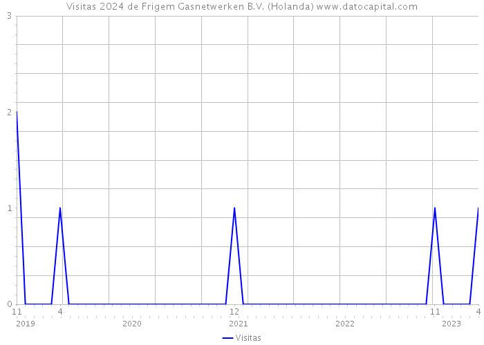 Visitas 2024 de Frigem Gasnetwerken B.V. (Holanda) 