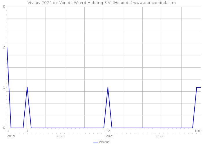 Visitas 2024 de Van de Weerd Holding B.V. (Holanda) 