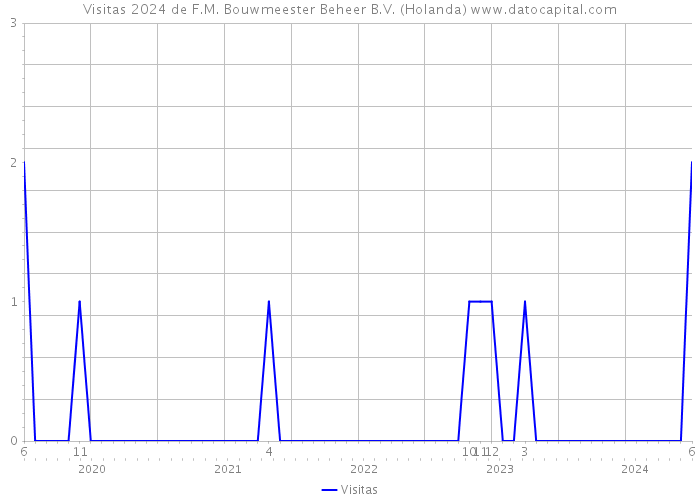 Visitas 2024 de F.M. Bouwmeester Beheer B.V. (Holanda) 