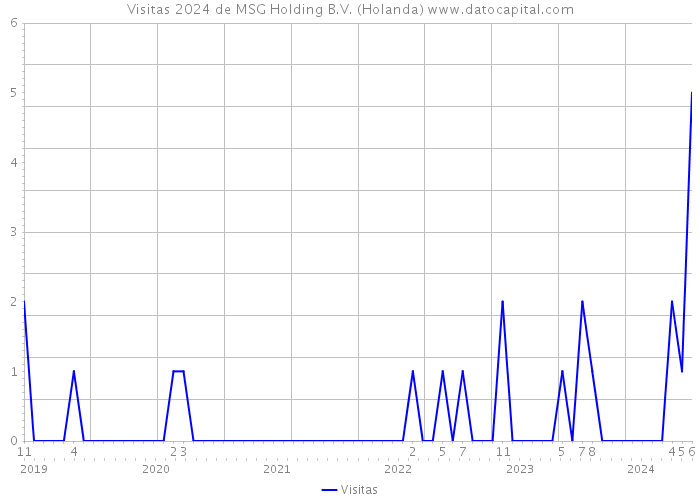 Visitas 2024 de MSG Holding B.V. (Holanda) 