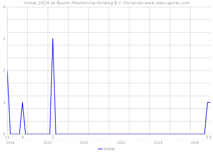 Visitas 2024 de Buunk-Riemersma Holding B.V. (Holanda) 
