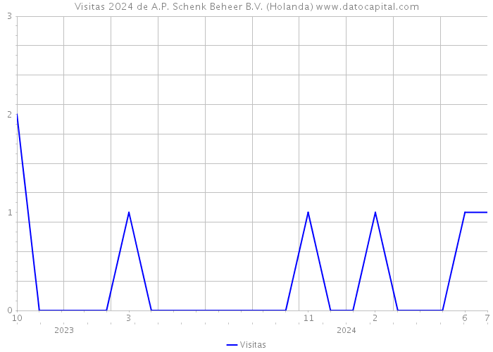 Visitas 2024 de A.P. Schenk Beheer B.V. (Holanda) 