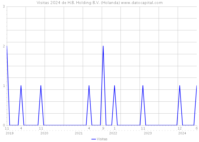 Visitas 2024 de H.B. Holding B.V. (Holanda) 