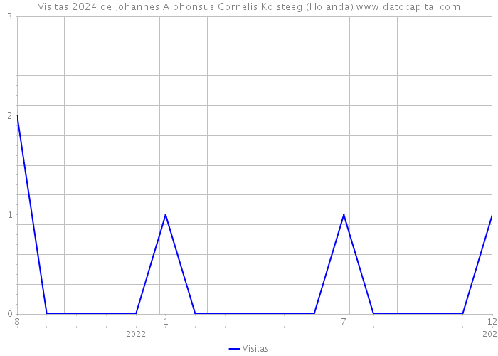 Visitas 2024 de Johannes Alphonsus Cornelis Kolsteeg (Holanda) 