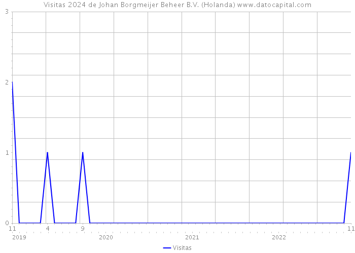 Visitas 2024 de Johan Borgmeijer Beheer B.V. (Holanda) 