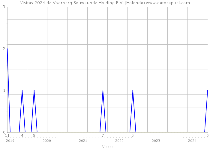 Visitas 2024 de Voorberg Bouwkunde Holding B.V. (Holanda) 