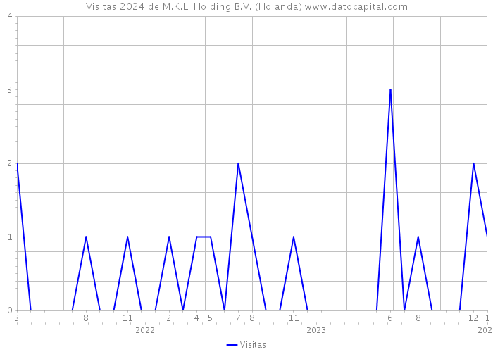 Visitas 2024 de M.K.L. Holding B.V. (Holanda) 