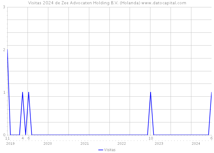 Visitas 2024 de Zee Advocaten Holding B.V. (Holanda) 