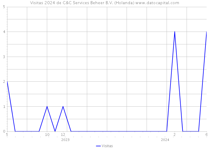 Visitas 2024 de C&C Services Beheer B.V. (Holanda) 