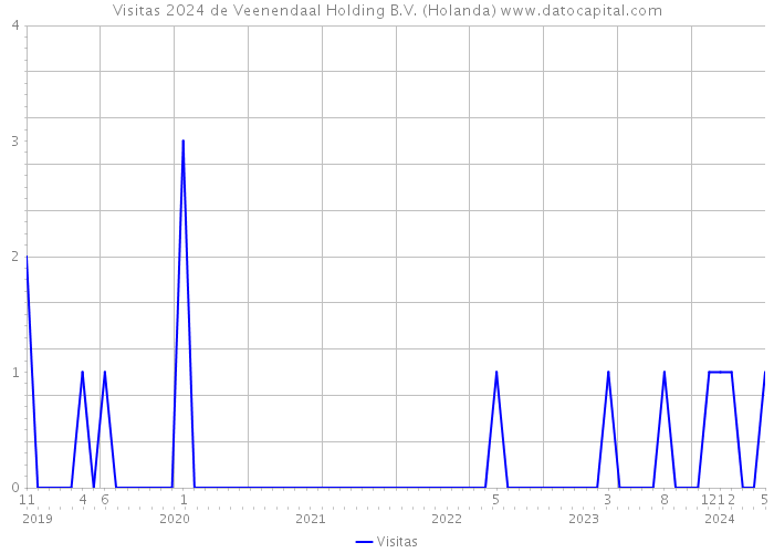 Visitas 2024 de Veenendaal Holding B.V. (Holanda) 
