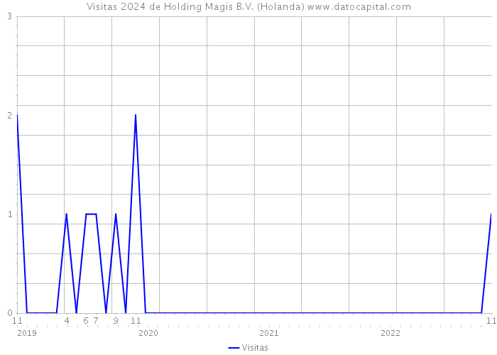 Visitas 2024 de Holding Magis B.V. (Holanda) 