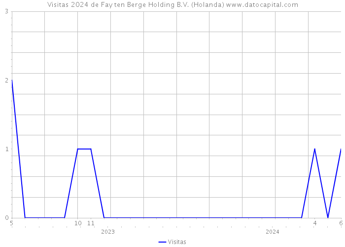Visitas 2024 de Fay ten Berge Holding B.V. (Holanda) 