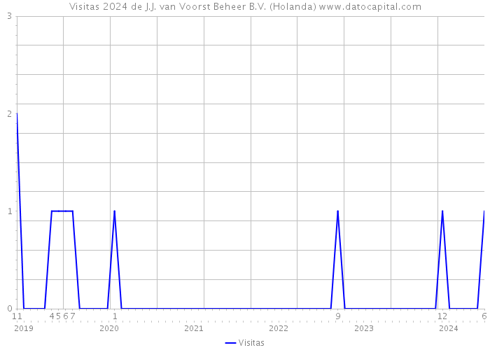 Visitas 2024 de J.J. van Voorst Beheer B.V. (Holanda) 