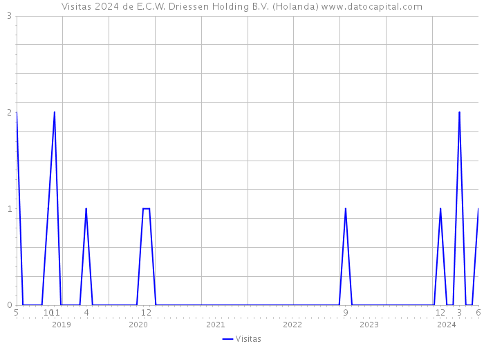 Visitas 2024 de E.C.W. Driessen Holding B.V. (Holanda) 