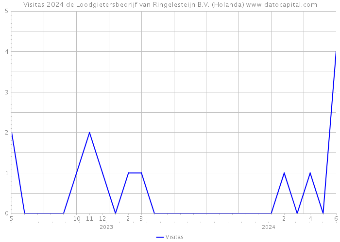 Visitas 2024 de Loodgietersbedrijf van Ringelesteijn B.V. (Holanda) 