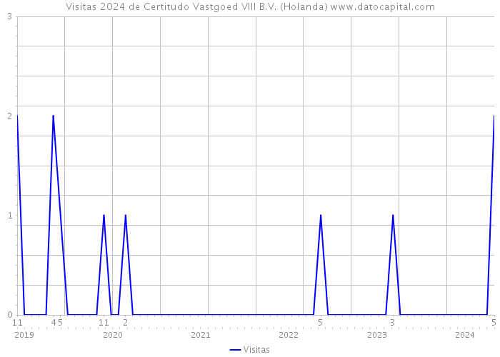Visitas 2024 de Certitudo Vastgoed VIII B.V. (Holanda) 