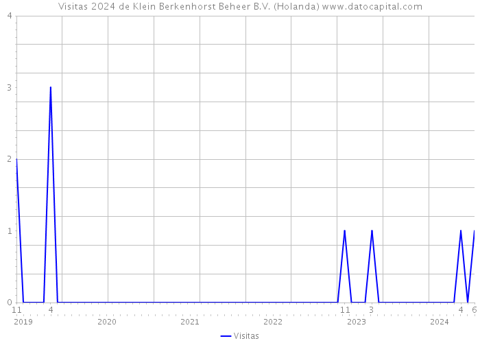 Visitas 2024 de Klein Berkenhorst Beheer B.V. (Holanda) 