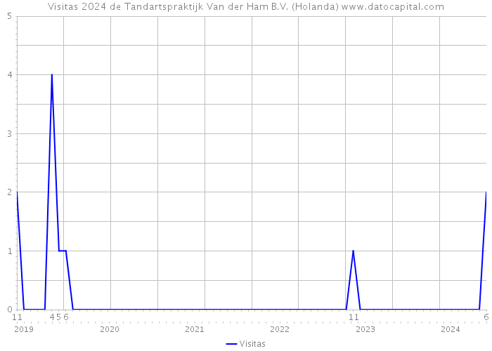 Visitas 2024 de Tandartspraktijk Van der Ham B.V. (Holanda) 