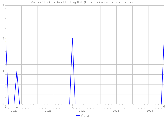 Visitas 2024 de Ara Holding B.V. (Holanda) 