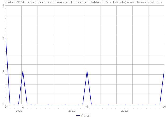Visitas 2024 de Van Veen Grondwerk en Tuinaanleg Holding B.V. (Holanda) 