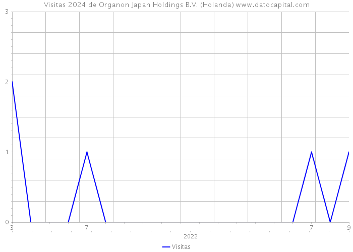 Visitas 2024 de Organon Japan Holdings B.V. (Holanda) 
