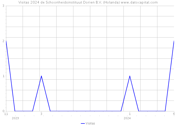 Visitas 2024 de Schoonheidsinstituut Dorien B.V. (Holanda) 