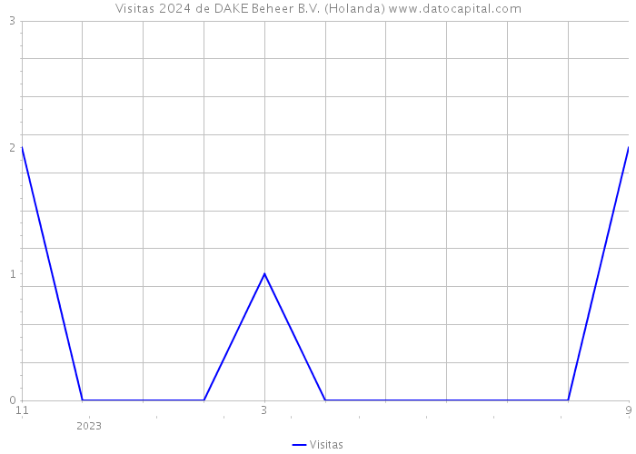 Visitas 2024 de DAKE Beheer B.V. (Holanda) 