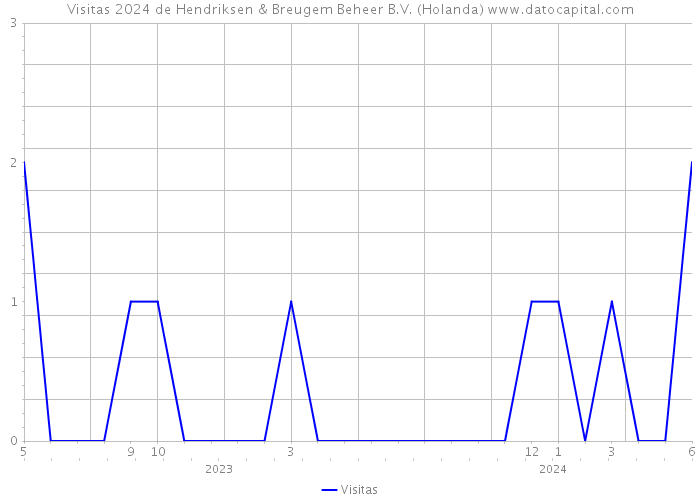 Visitas 2024 de Hendriksen & Breugem Beheer B.V. (Holanda) 