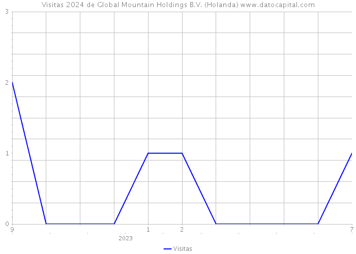 Visitas 2024 de Global Mountain Holdings B.V. (Holanda) 