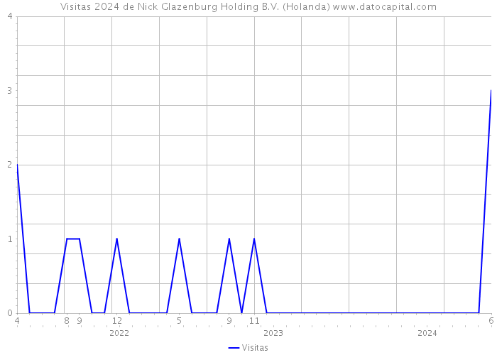 Visitas 2024 de Nick Glazenburg Holding B.V. (Holanda) 