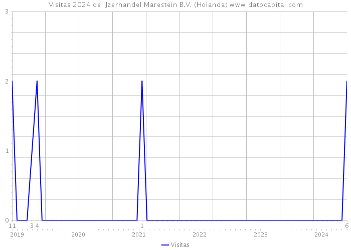 Visitas 2024 de IJzerhandel Marestein B.V. (Holanda) 